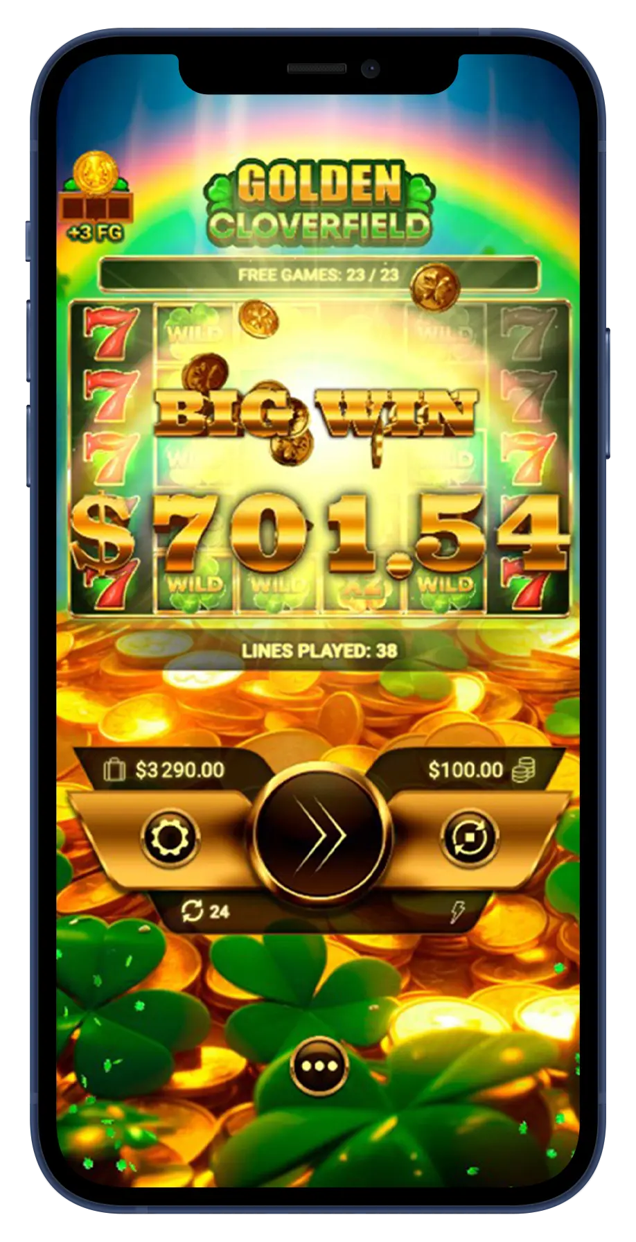 Golden Cloverfield slot